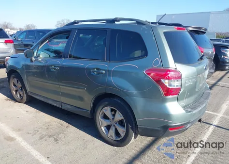 2014 Subaru Forester 2.5I Premium из США, поврежденный, VIN JF2SJAECXEH548595